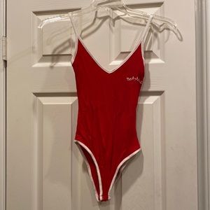 Forever 21 Babygirl rayon bodysuit